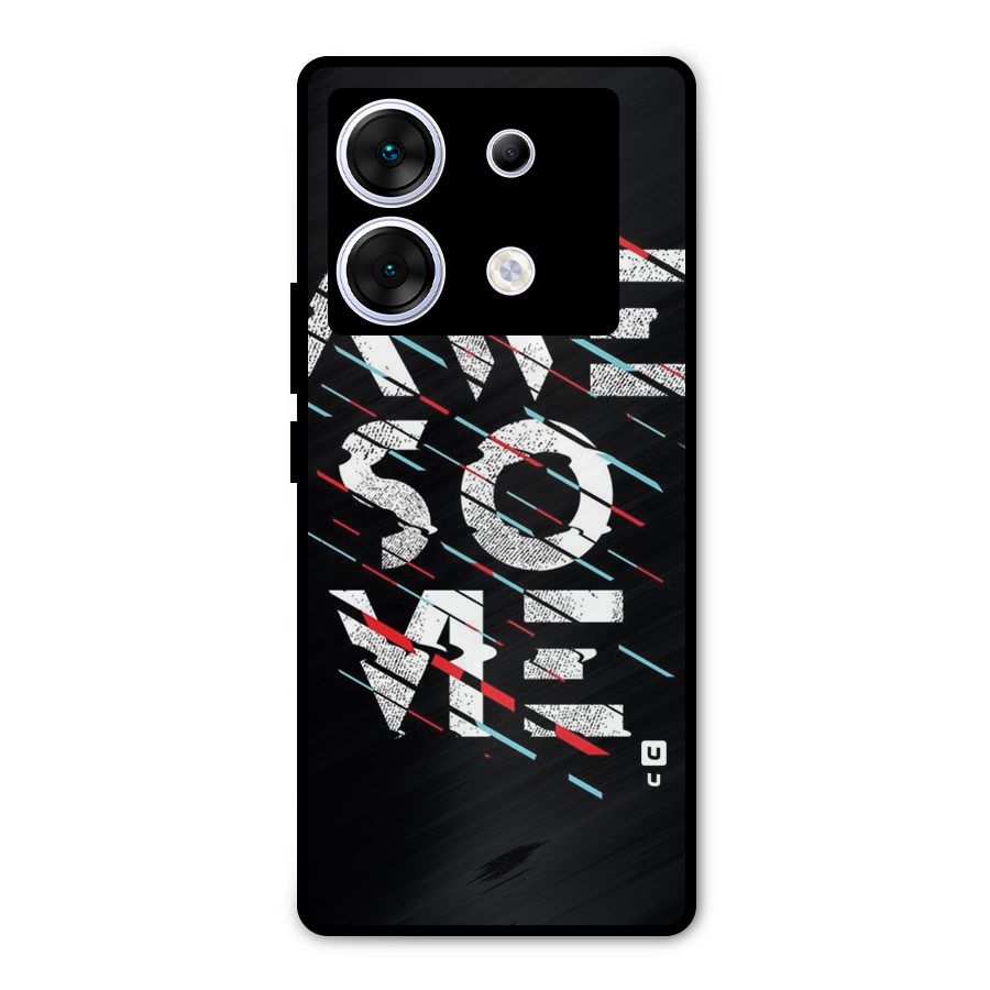 Awesome Me Metal Back Case for Infinix Zero 30 5G
