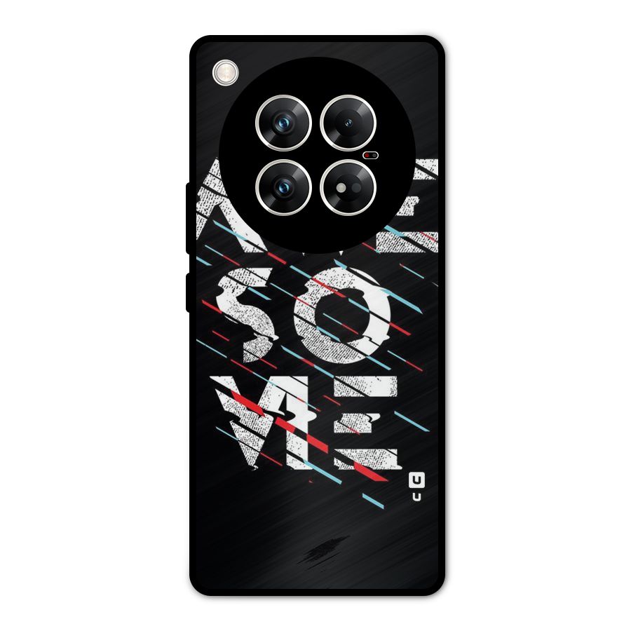 Awesome Me Metal Back Case for Infinix Zero 40 5G