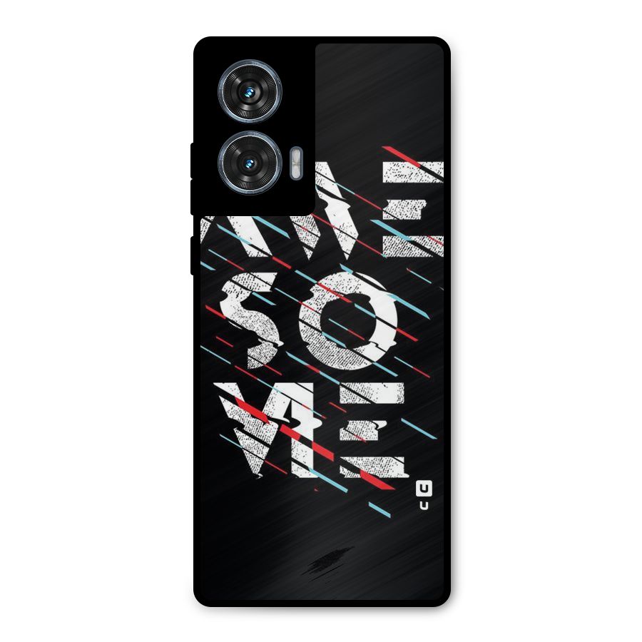 Awesome Me Metal Back Case for Motorola Edge 50 Fusion
