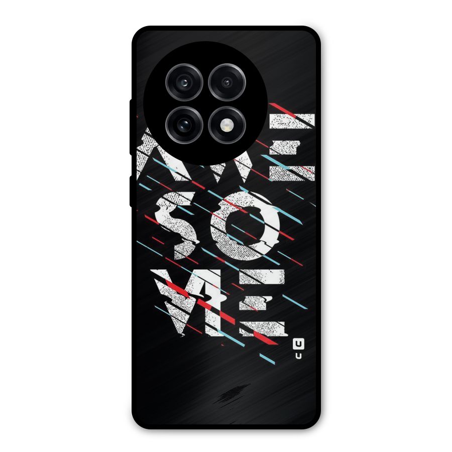 Awesome Me Metal Back Case for OnePlus 13R