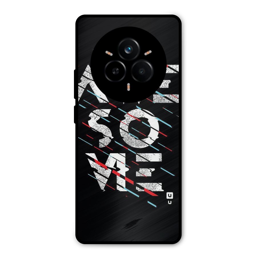 Awesome Me Metal Back Case for Realme 14 Pro Plus