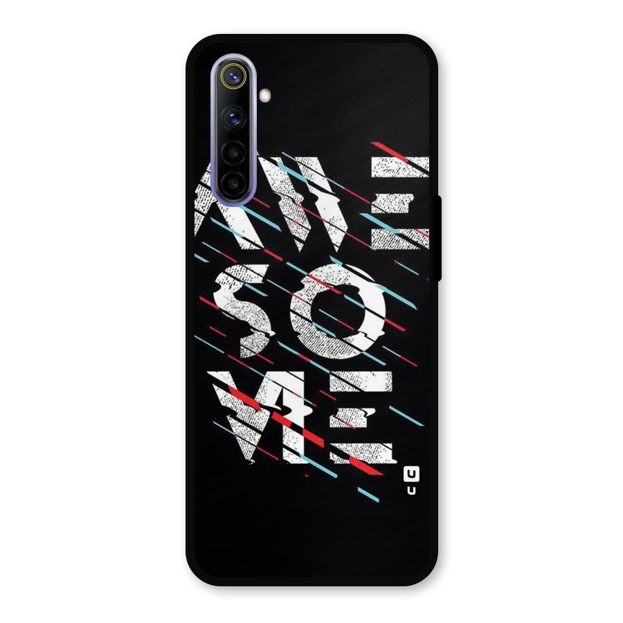 Awesome Me Metal Back Case for Realme 6i