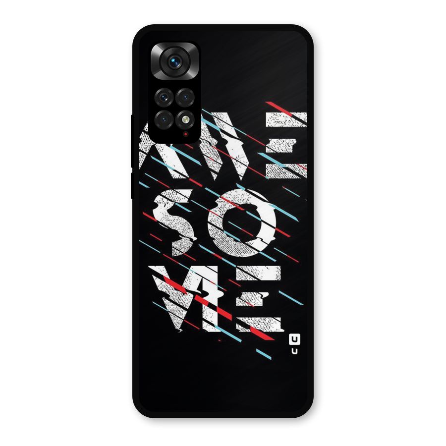Awesome Me Metal Back Case for Redmi Note 11s