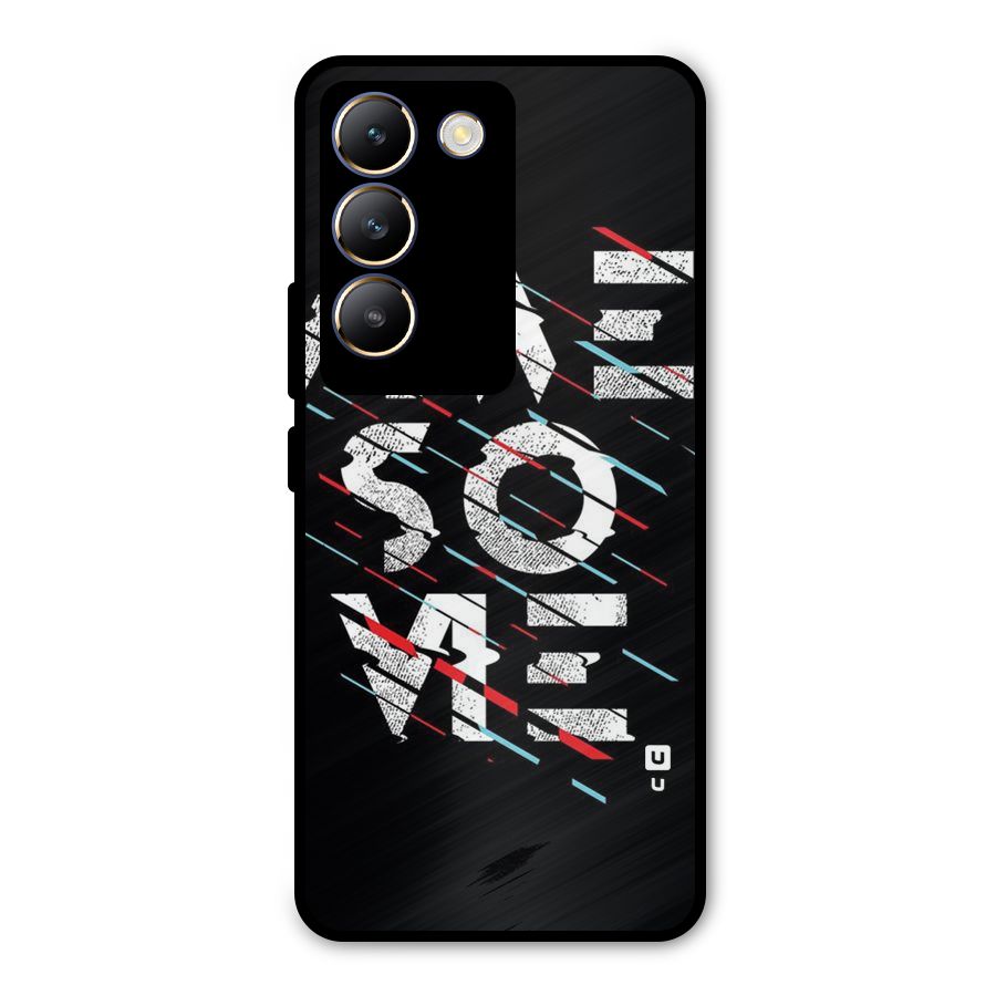 Awesome Me Metal Back Case for Vivo T3 5G