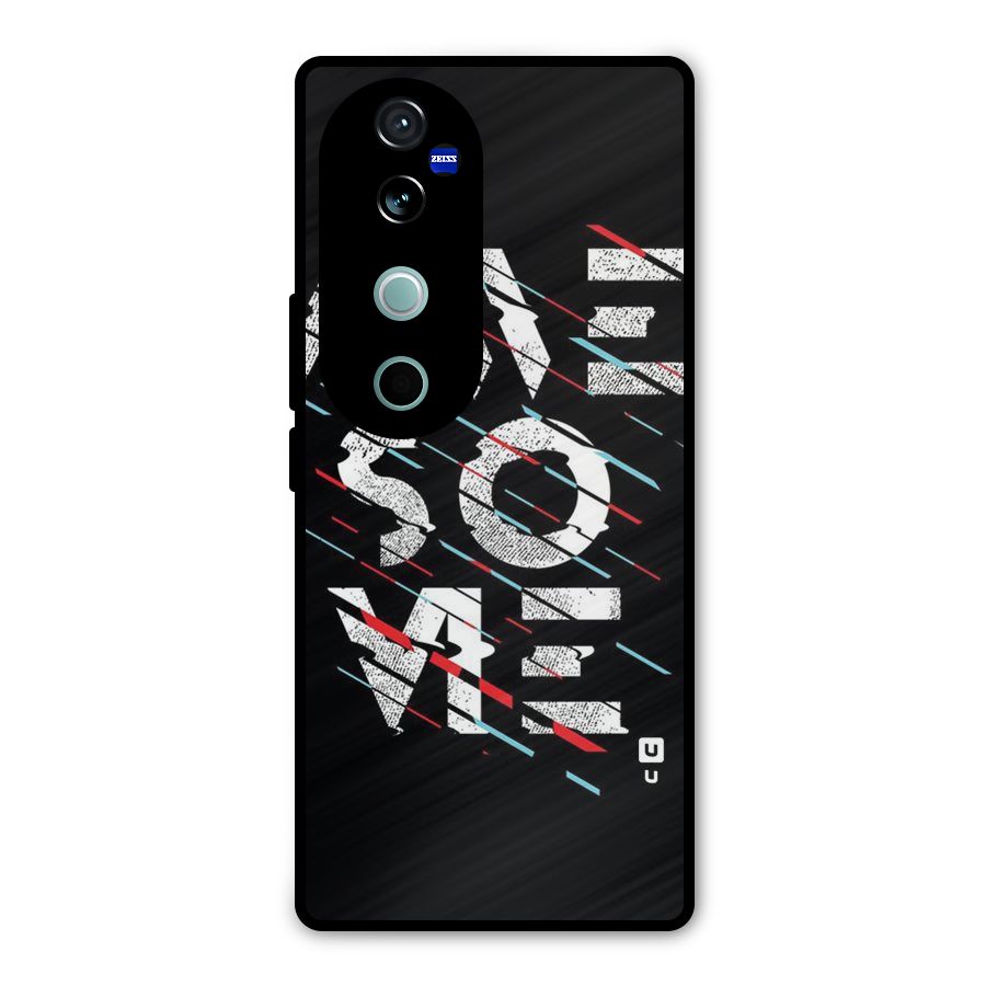 Awesome Me Metal Back Case for Vivo V40