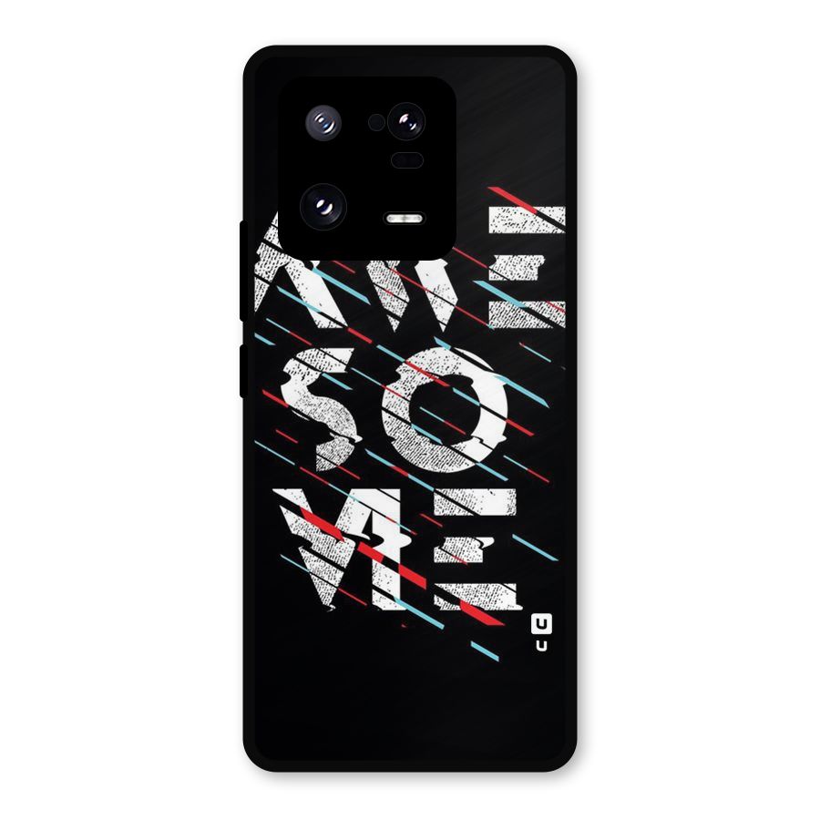 Awesome Me Metal Back Case for Xiaomi 13 Pro