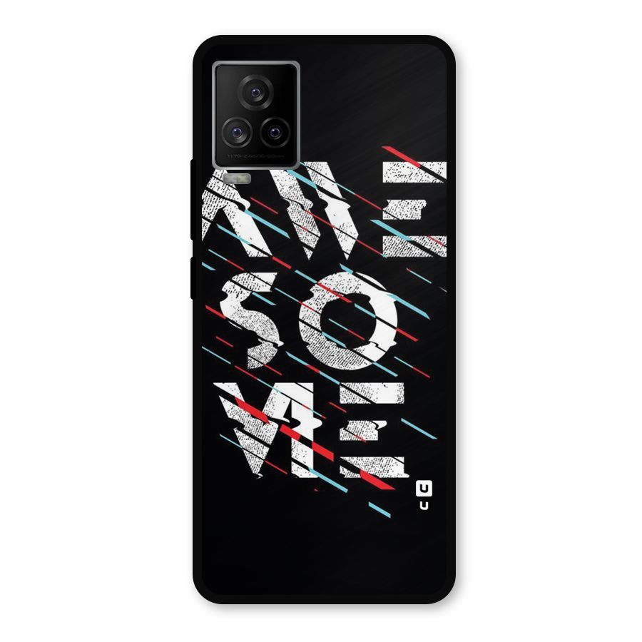 Awesome Me Metal Back Case for iQOO 7 Legend 5G