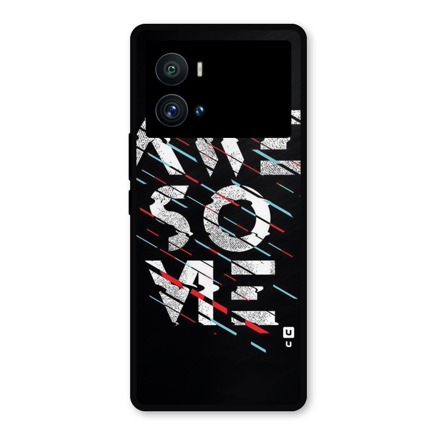 Awesome Me Metal Back Case for iQOO 9 Pro