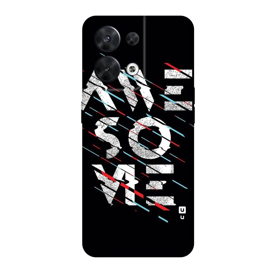 Awesome Me Original Polycarbonate Back Case for Oppo Reno8 5G