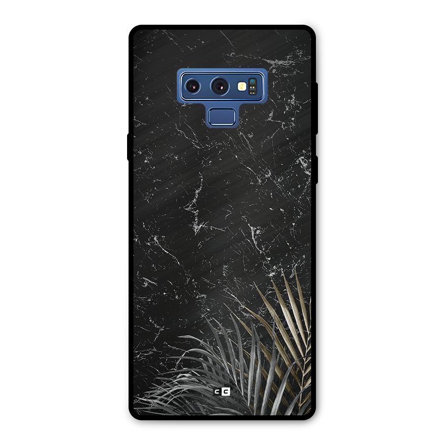 Awesome Royal Marble Metal Back Case for Galaxy Note 9