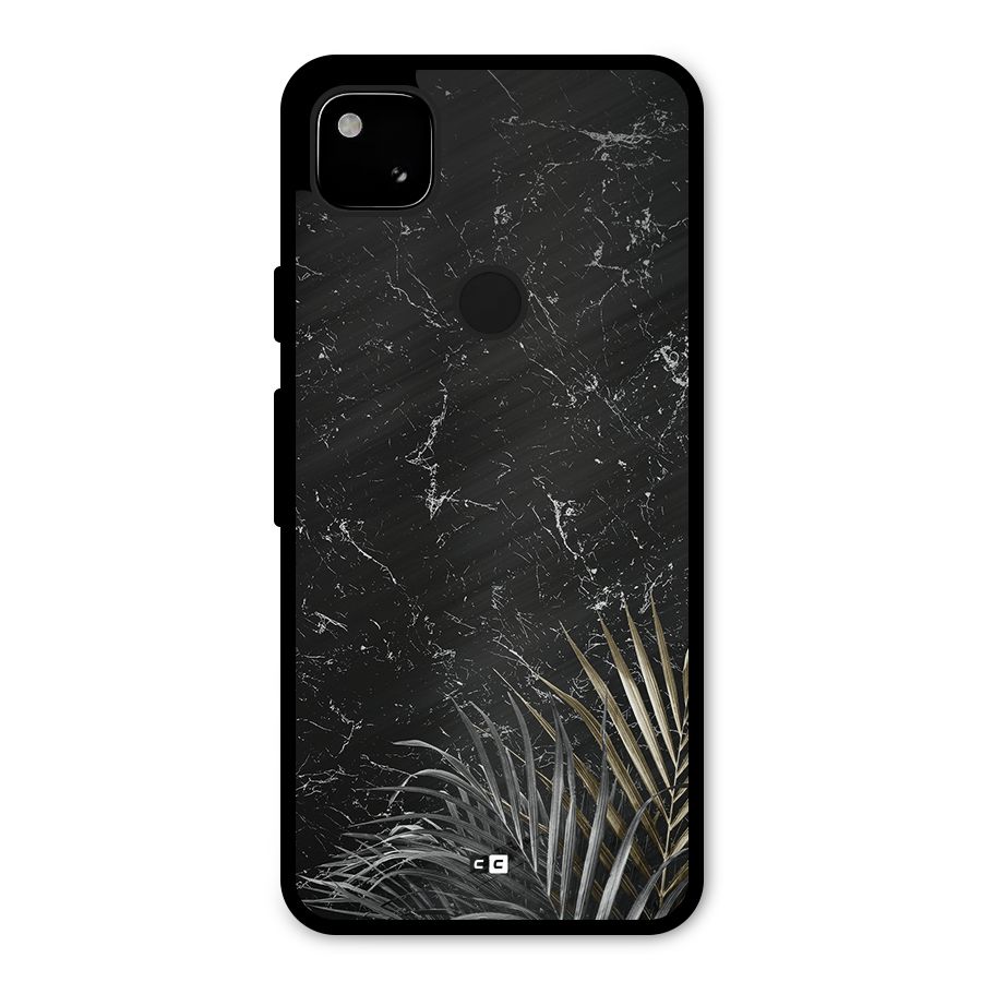 Awesome Royal Marble Metal Back Case for Google Pixel 4a