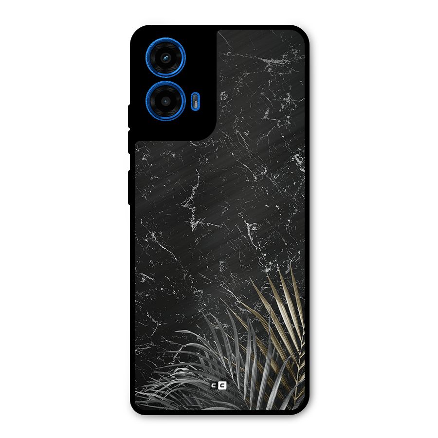 Awesome Royal Marble Metal Back Case for Moto G45