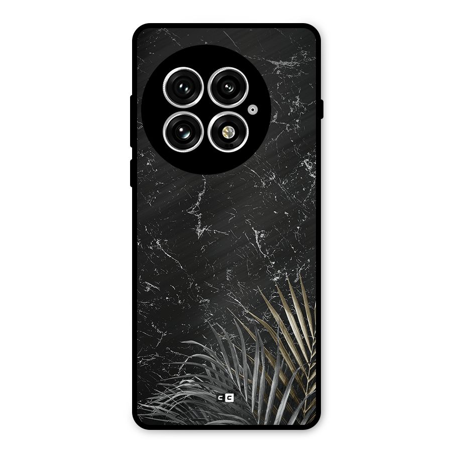 Awesome Royal Marble Metal Back Case for OnePlus 13