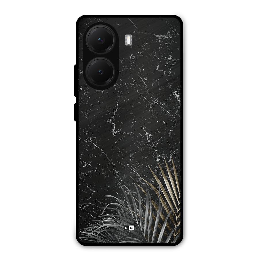 Awesome Royal Marble Metal Back Case for Poco X7 Pro