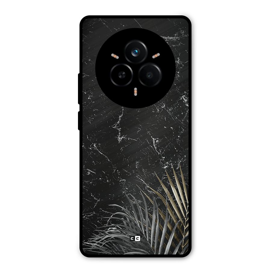 Awesome Royal Marble Metal Back Case for Realme 14 Pro Plus