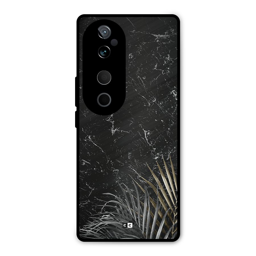 Awesome Royal Marble Metal Back Case for Vivo T3 Ultra