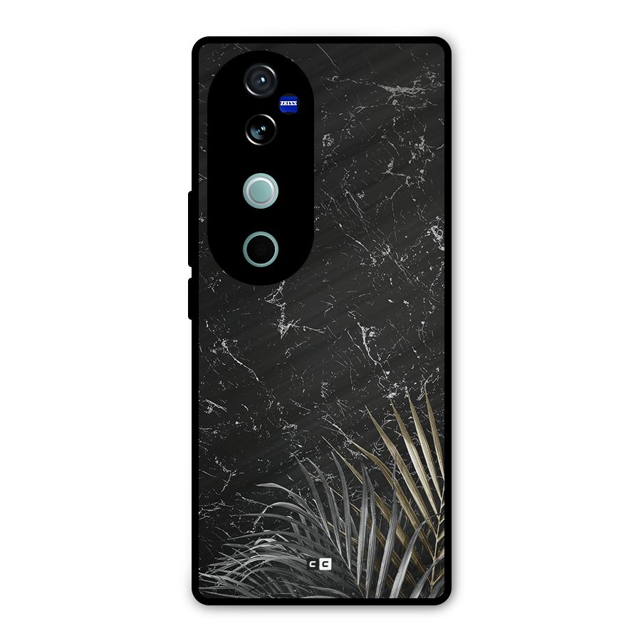 Awesome Royal Marble Metal Back Case for Vivo V40