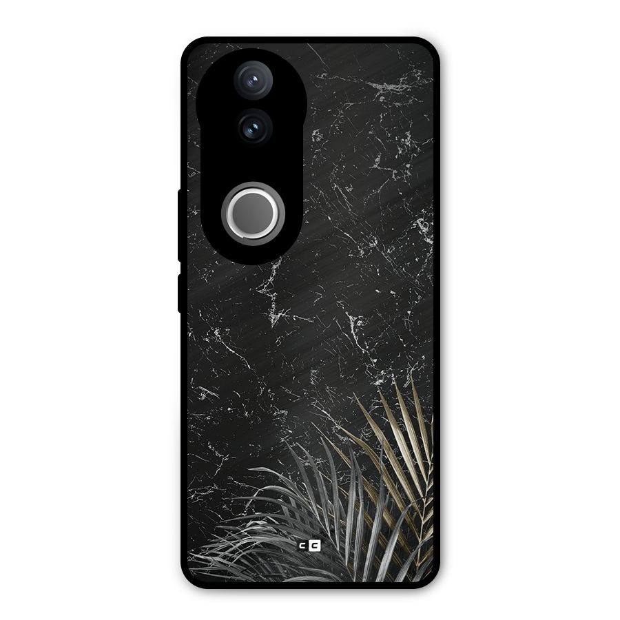 Awesome Royal Marble Metal Back Case for Vivo V50e