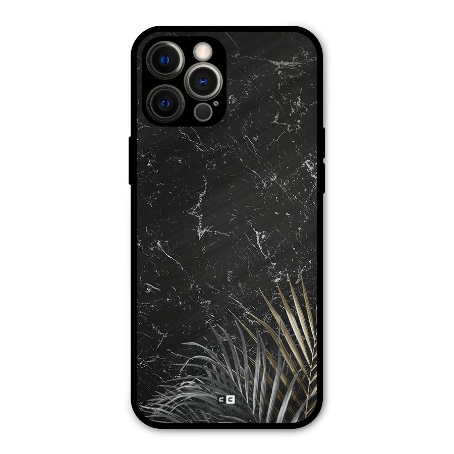 Awesome Royal Marble Metal Back Case for iPhone 12 Pro Max