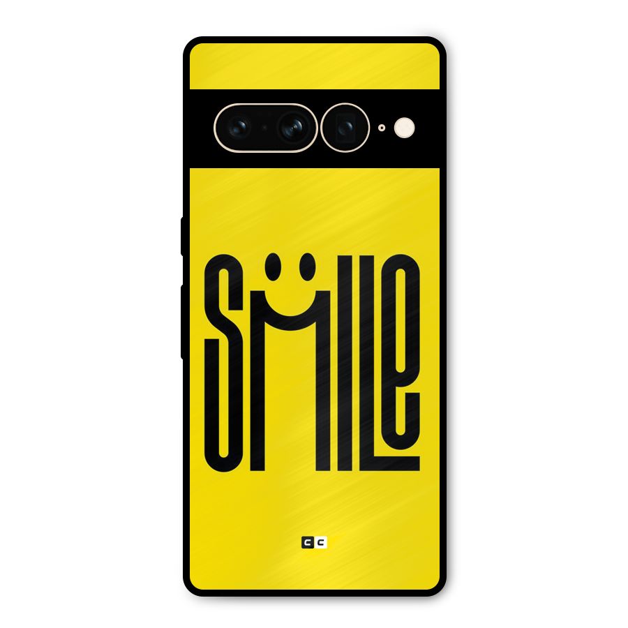 Awesome Smile Metal Back Case for Google Pixel 7 Pro