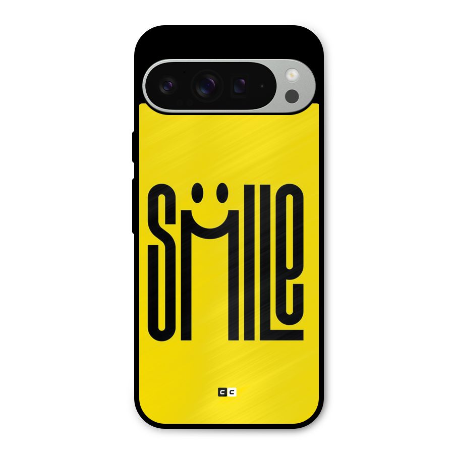 Awesome Smile Metal Back Case for Google Pixel 9 Pro XL