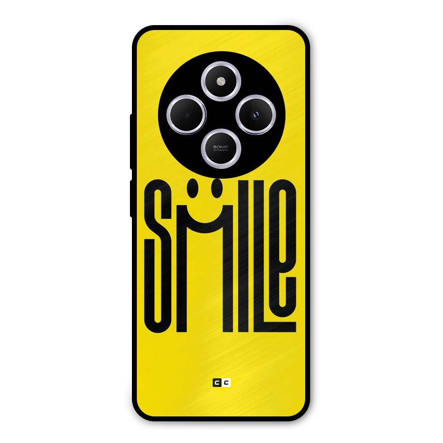 Awesome Smile Metal Back Case for Poco M7