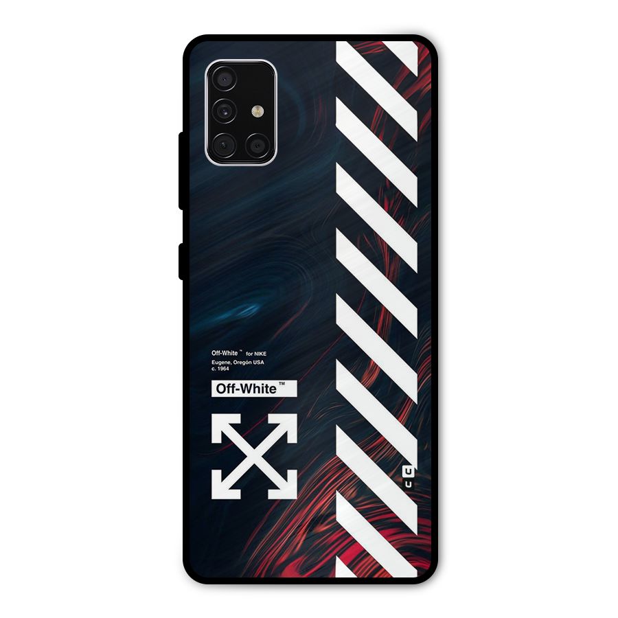 Awesome Stripes Metal Back Case for Galaxy A51