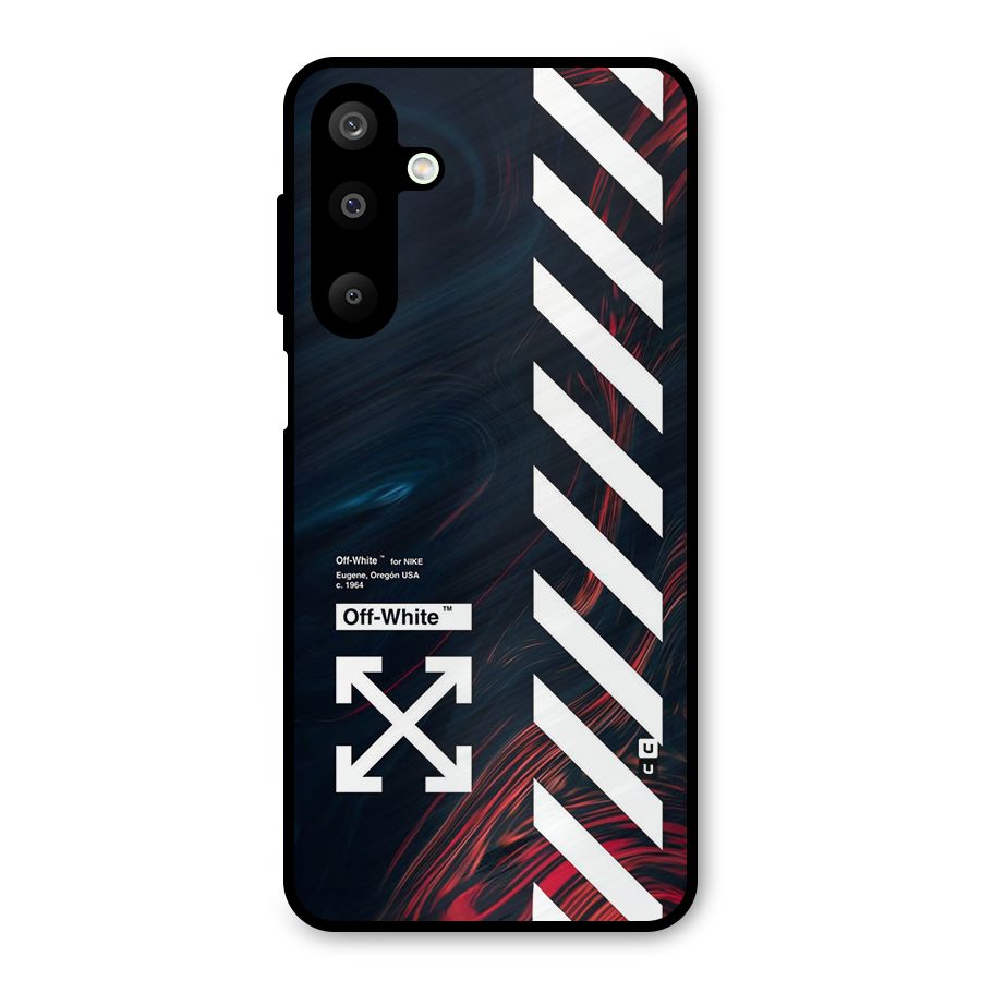 Awesome Stripes Metal Back Case for Galaxy M16