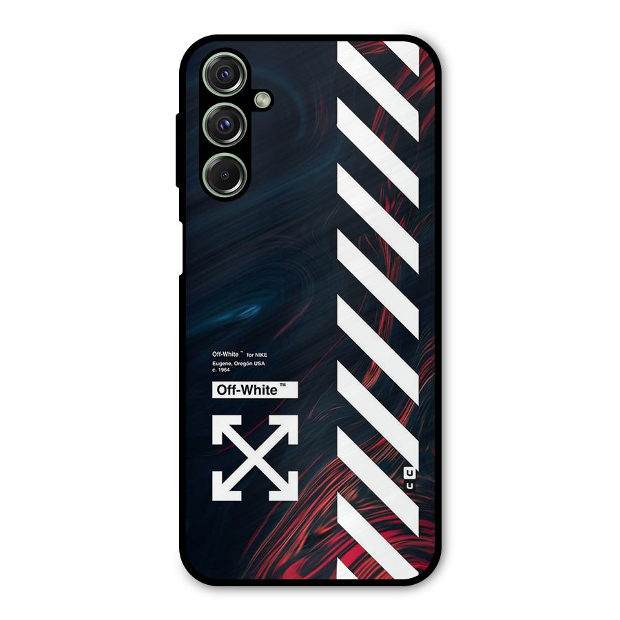 Awesome Stripes Metal Back Case for Galaxy M34