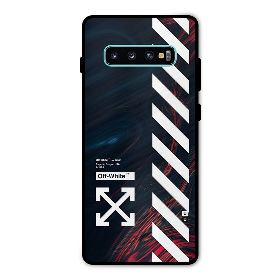 Awesome Stripes Metal Back Case for Galaxy S10 Plus