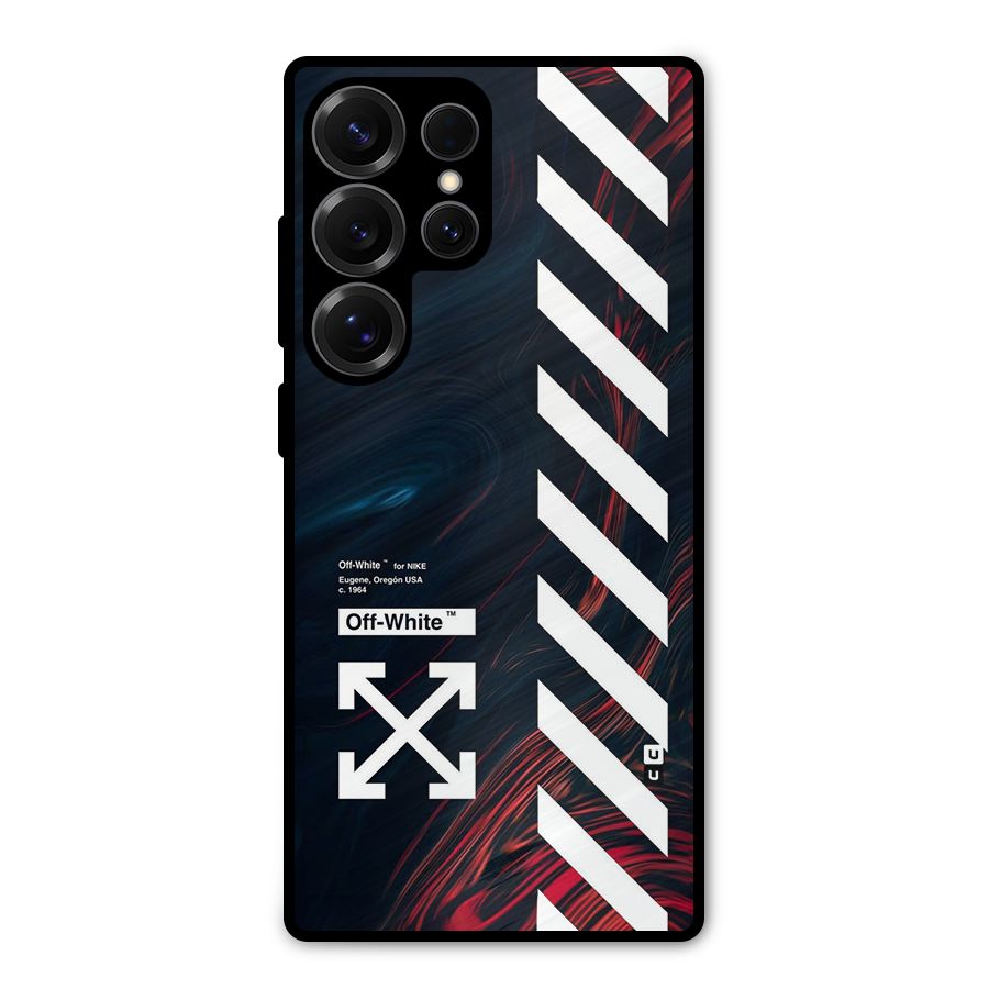 Awesome Stripes Metal Back Case for Galaxy S25 Ultra