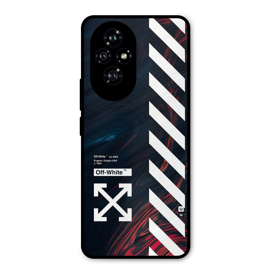 Awesome Stripes Metal Back Case for Honor 200
