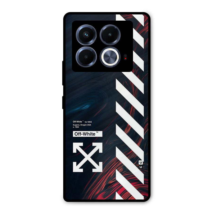 Awesome Stripes Metal Back Case for Infinix Note 40 5G