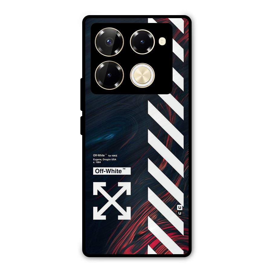 Awesome Stripes Metal Back Case for Infinix Note 40 Pro Plus