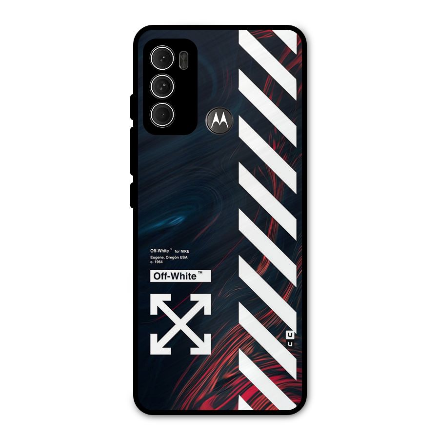 Awesome Stripes Metal Back Case for Moto G60
