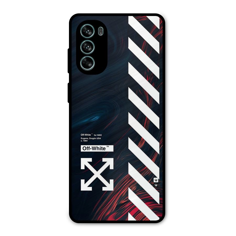 Awesome Stripes Metal Back Case for Moto G62