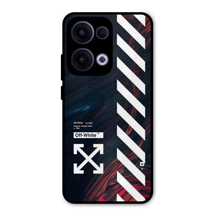Awesome Stripes Metal Back Case for Oppo Reno13
