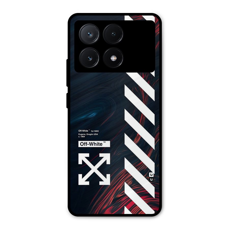 Awesome Stripes Metal Back Case for Poco X6 Pro