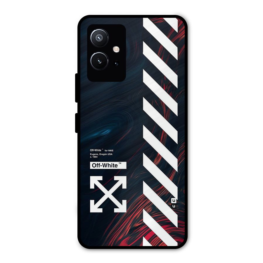 Awesome Stripes Metal Back Case for Vivo T1 5G