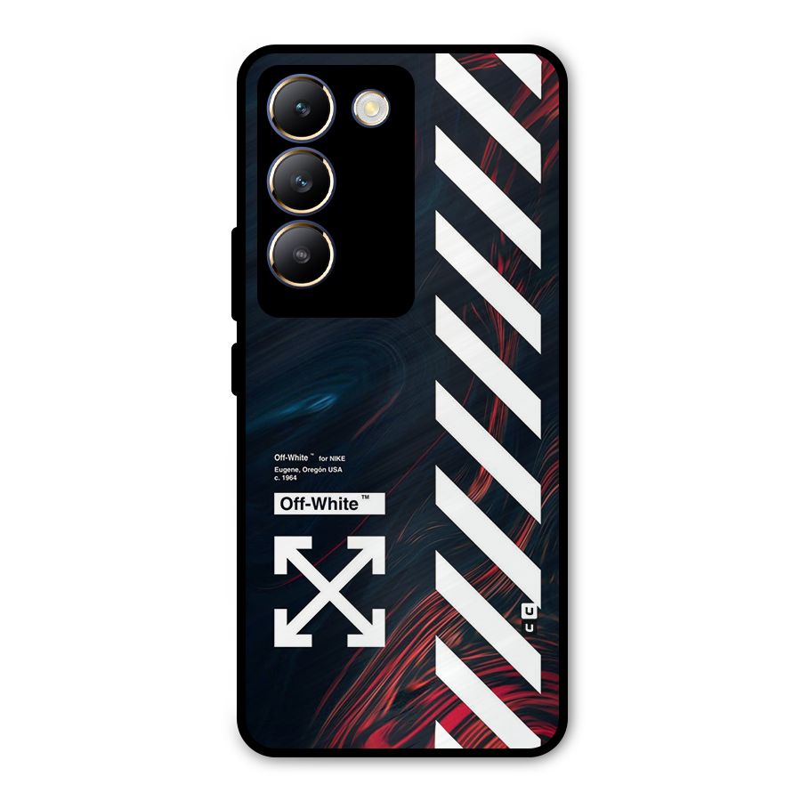 Awesome Stripes Metal Back Case for Vivo T3 5G
