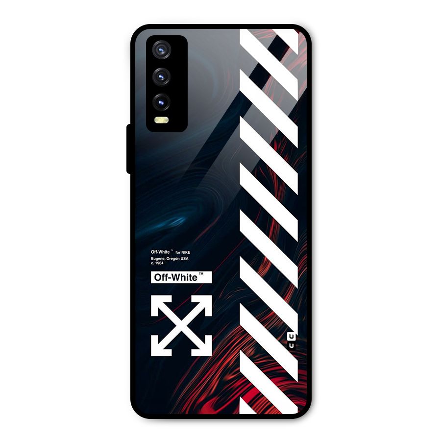 Awesome Stripes Metal Back Case for Vivo Y20g