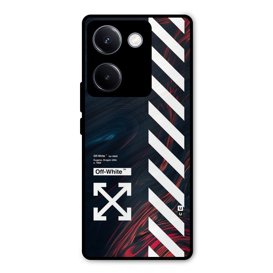Awesome Stripes Metal Back Case for Vivo Y300 Plus