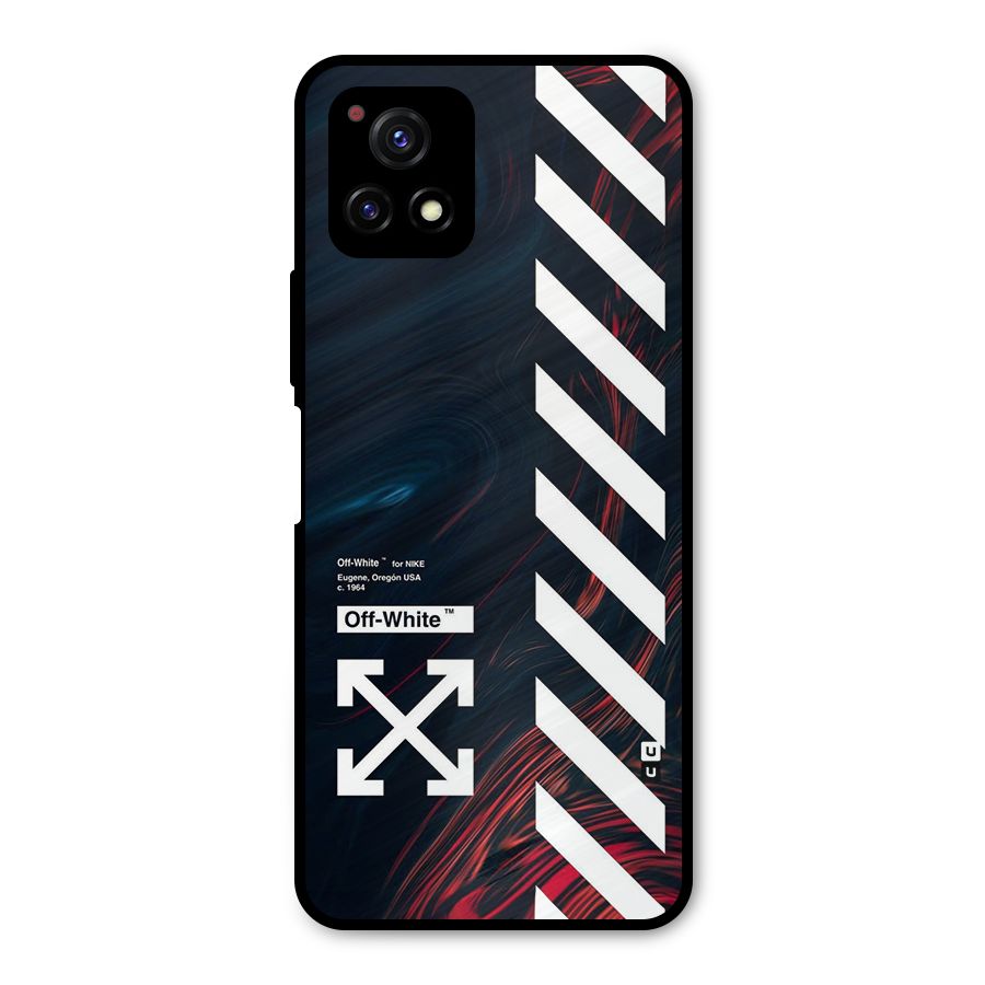 Awesome Stripes Metal Back Case for Vivo Y72 5G