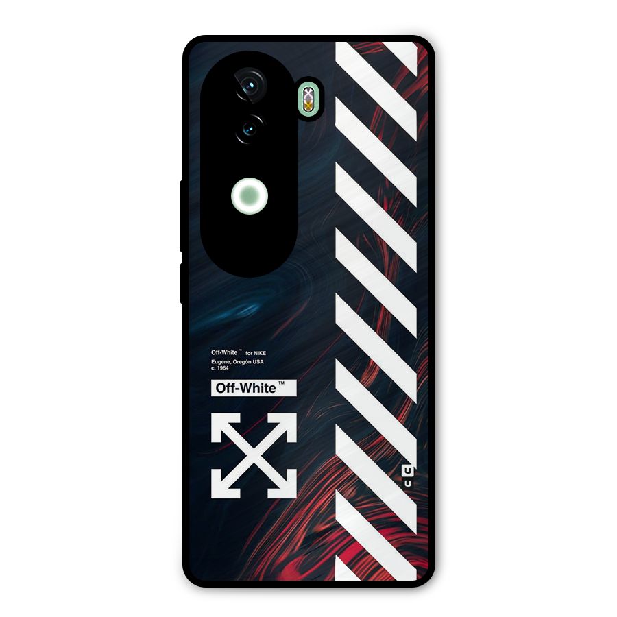 Awesome Stripes Metal Back Case for iQOO Z9s