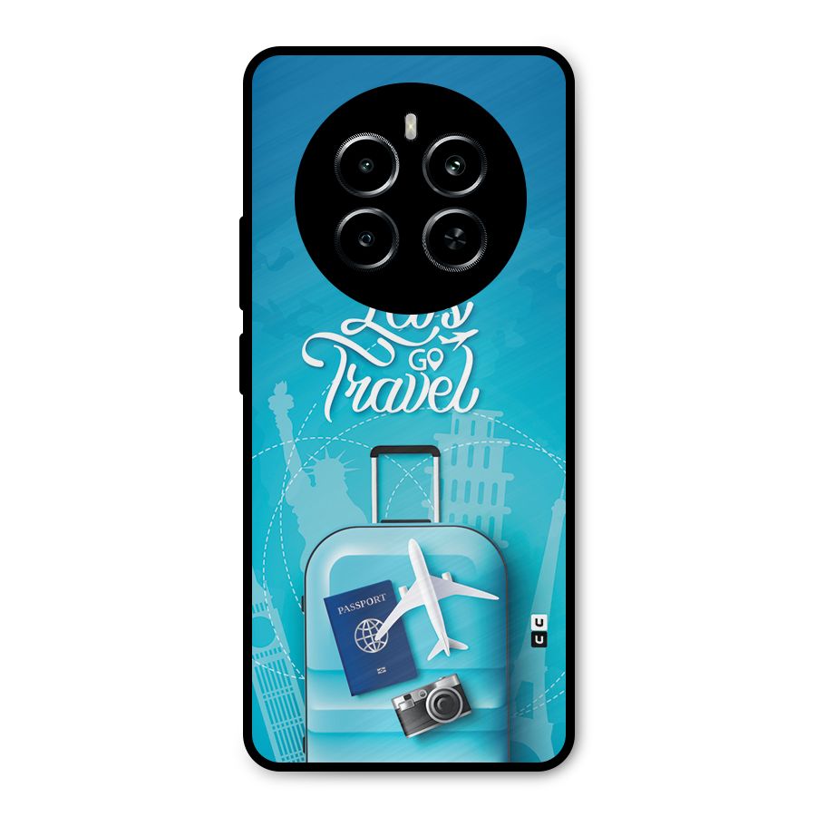 Awesome Travel Bag Metal Back Case for Realme P1