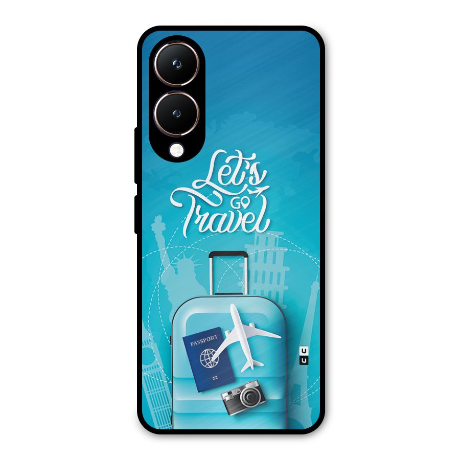 Awesome Travel Bag Metal Back Case for Vivo Y28
