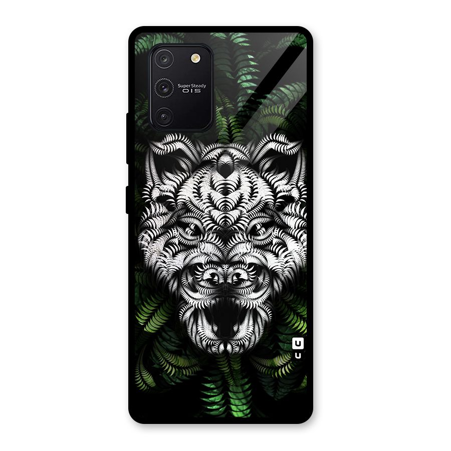 Aztec Art Tiger Glass Back Case for Galaxy S10 Lite