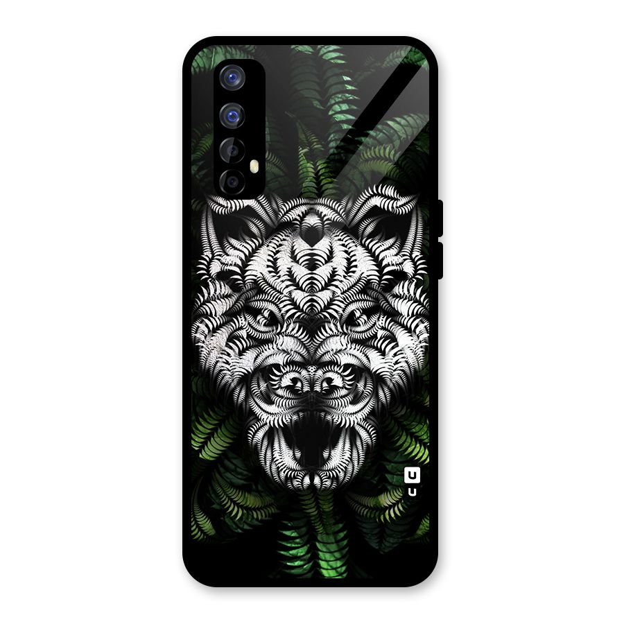 Aztec Art Tiger Glass Back Case for Realme Narzo 20 Pro