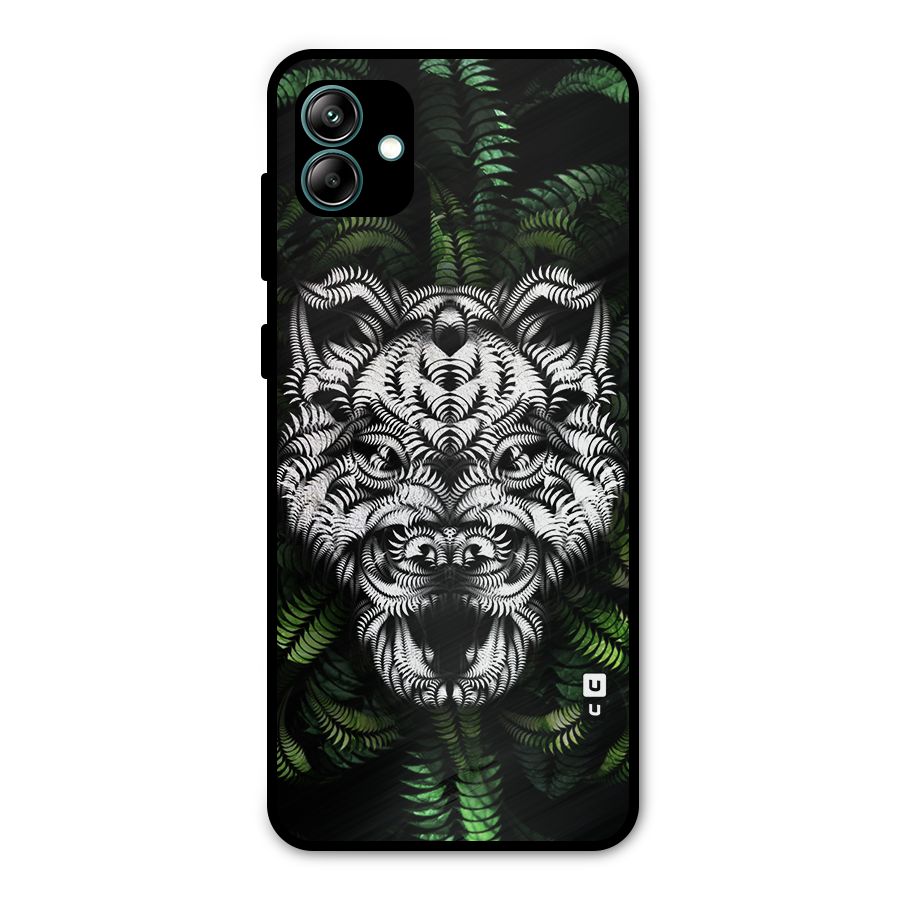 Aztec Art Tiger Metal Back Case for Galaxy A04