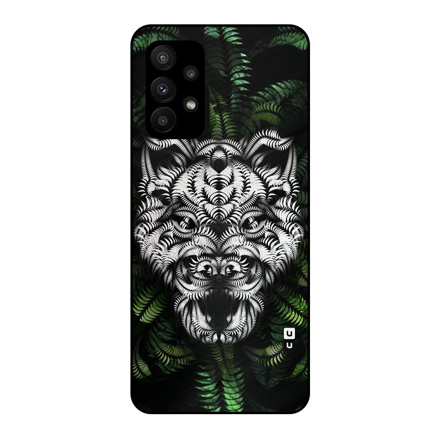 Aztec Art Tiger Metal Back Case for Galaxy A23
